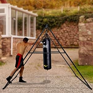 punching bag stand